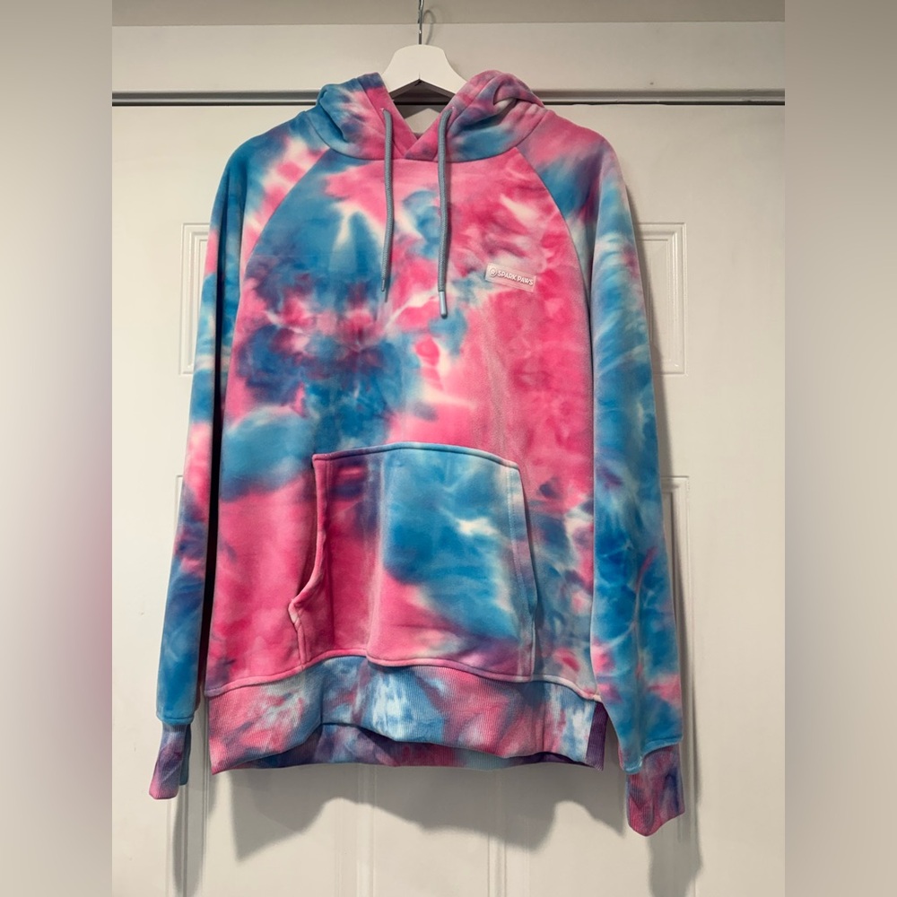 Brand New Spark Paws Velvet Human Hoodie and Velvet Dog Hoodie